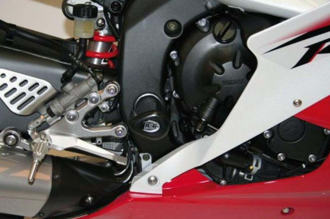 Краш тапи R&amp;G RACING Lower Aero Crash Protectors Black Yamaha YZF-R6 06-21